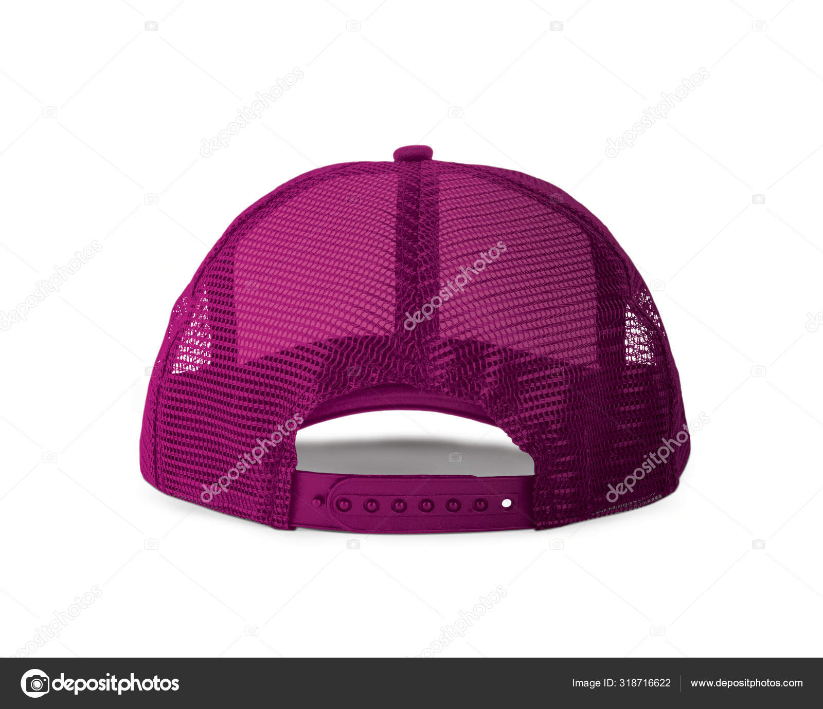 Download Con Estas Plantillas Back View Realistic Cap Mock Navy ...