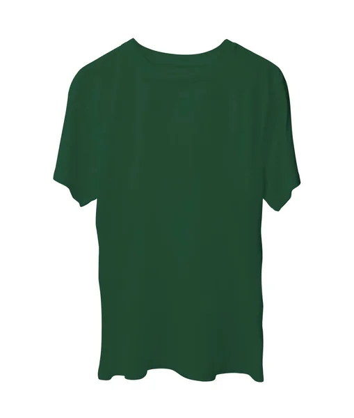 Com Estes Camisas Manga Curta Mock Green Eden Color Você — Fotografia de Stock