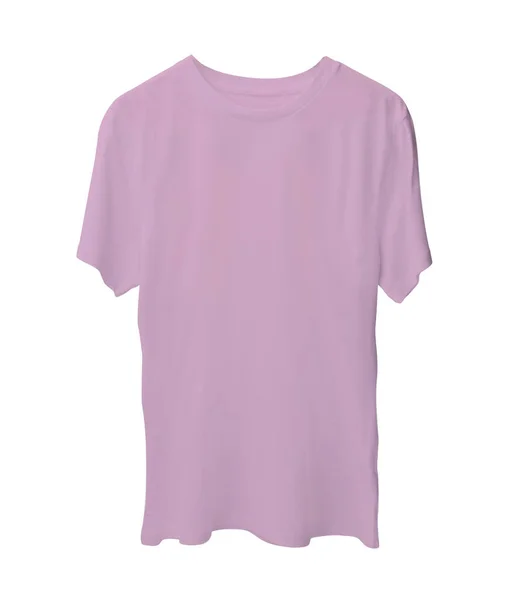 Con Queste Camicie Maniche Corte Mock Colore Rosa Lavanda Possibile — Foto Stock