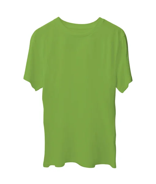 Short Sleeve Shirts Mock Classy Greenery Color You Can Add — Stockfoto