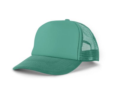 Yan Görünüm Gerçekçi Kaptan Beveled Cam Rengi Yüksek çözünürlüklü şapka modelidir Tasarımlarınızı veya marka logonuzu güzel bir şekilde sunmanıza yardımcı olur.