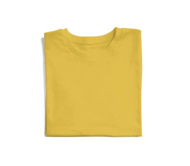 Bu Katlanmış Tişört Makyajı Ana Gül Rengi ile sizin logo veya grafik tasarımınızı daha lüks göstermek için yapıldı