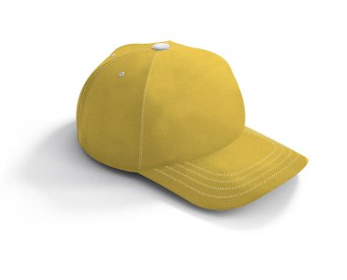 A high resolution Football Cap Mockup In Prime Rose Color to help you present your cap designs beautifully.
