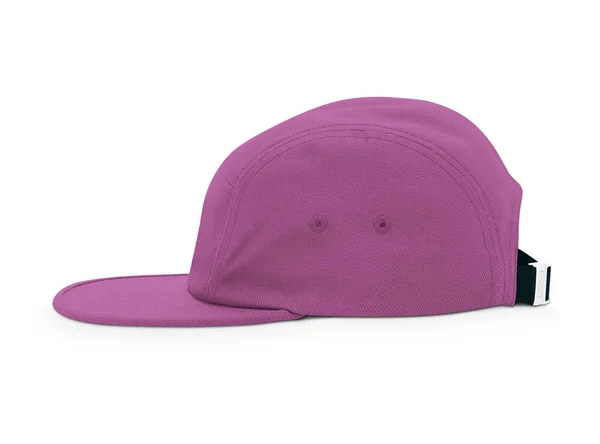 Moderno Side View Cool Guy Cap Mock Royal Lilac Color — Fotografia de Stock