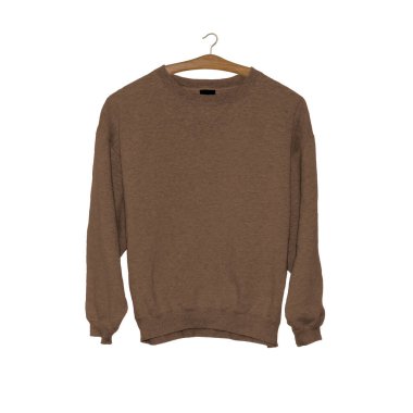 Eğer bu uzun kollu tayfa tişörtünü kullanırsanız, uzman olmaya gerek yok. Askıyı kahverengi renkte yapın..