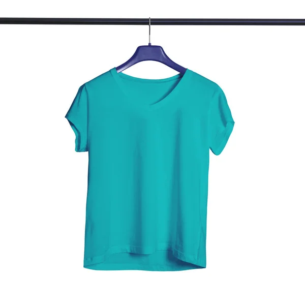 Получите Больше Красоты Вашему Дизайну Используя Short Sleeves Шейная Рубашка — стоковое фото