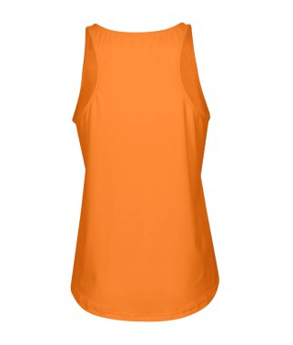 Logonuzu ya da tasarımınızı bu Geri Görünümlü Kadın Tank Üstü 'ne ekleyin. Altında Yuvarlak Toz Rengi olsun, daha gerçekçi olacaktır..