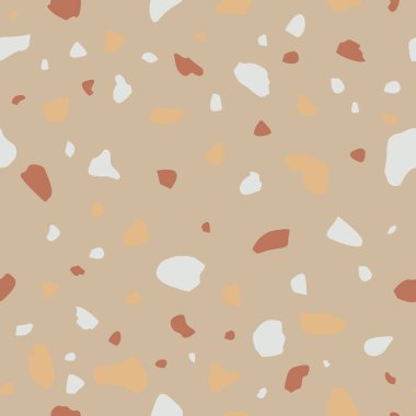 Terrazzo taklidi kusursuz bir geçmiş. Soyut arkaplan.