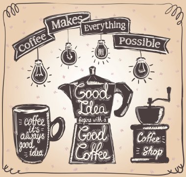 Download Coffee Its Always Good Idea Free Vector Eps Cdr Ai Svg Vector Illustration Graphic Art