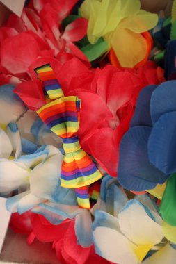 çok renkli bir arka plan lgbt gurur yay