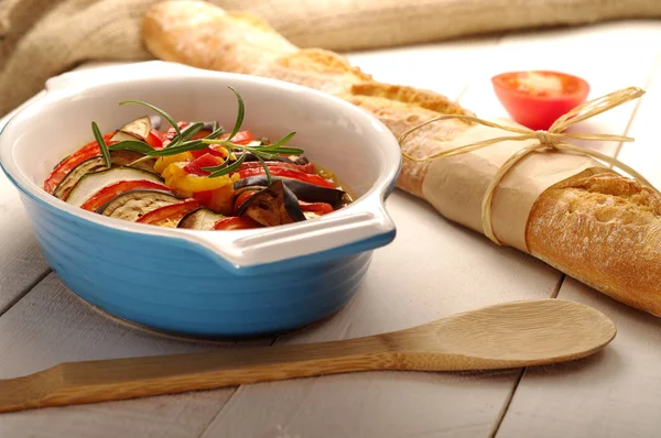 Traditional French Dish Ratatouille — Stock Photo, Image