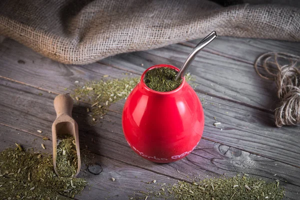 Yerba Mate Yerba Matero Wood — Stock Photo, Image