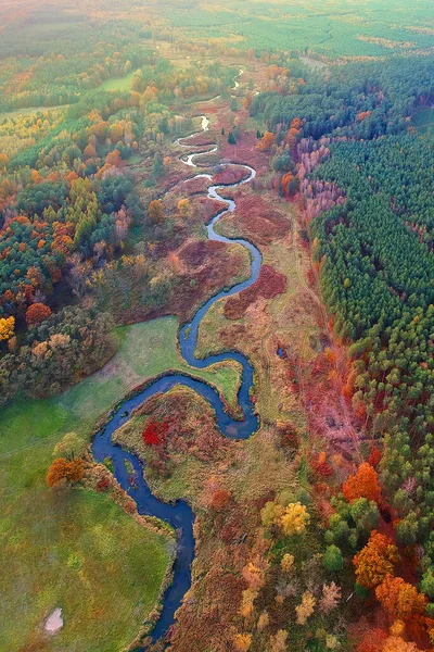 Ruda River Poland Top Autumn — Stock Photo, Image