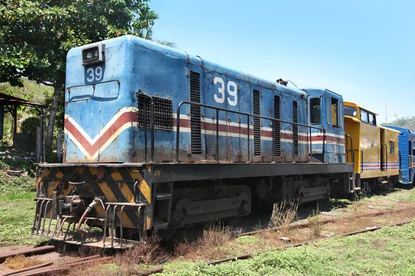Train in Puerto Limon, Costa Rica, Central America. — Stock Photo, Image