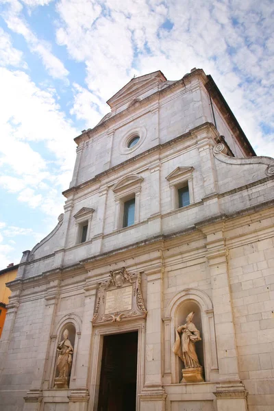 San Paolino Lub Santi Paolino Donato Jest Renesansowym Kościołem Bazyliki — Zdjęcie stockowe