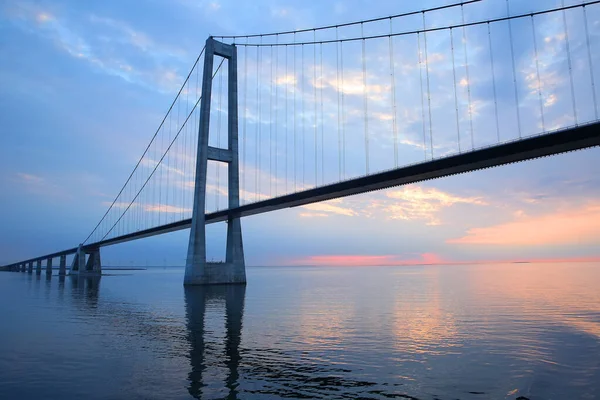 Oresund Bridge Combined Railway Motorway Bridge Oresund Strait Sweden Denmark — Stock Photo, Image