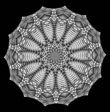 Sürekli değişen desen, mandala