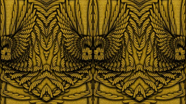 Абстрактный золотой рисунок фона для печати на одежде и текстиле — стоковое фото