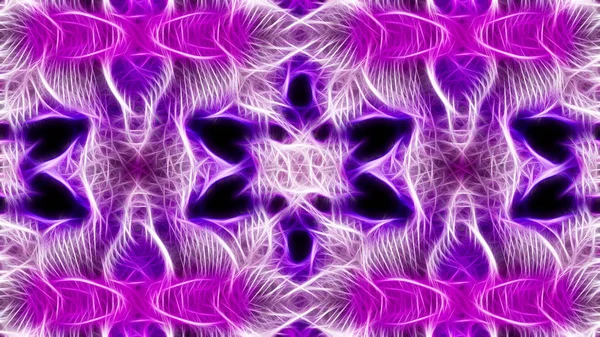 Lilac abstract symmetric blur background for printing on clothing and textiles — Stock Photo, Image