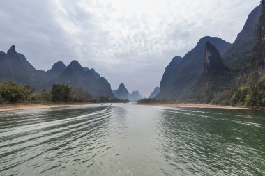 Guilin nehirde Lijiang