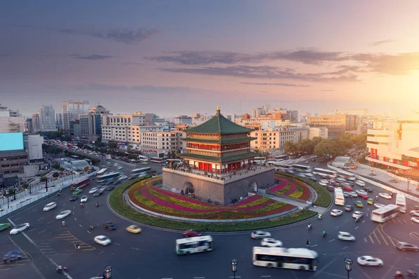 Xian edificio de la ciudad — Foto de Stock