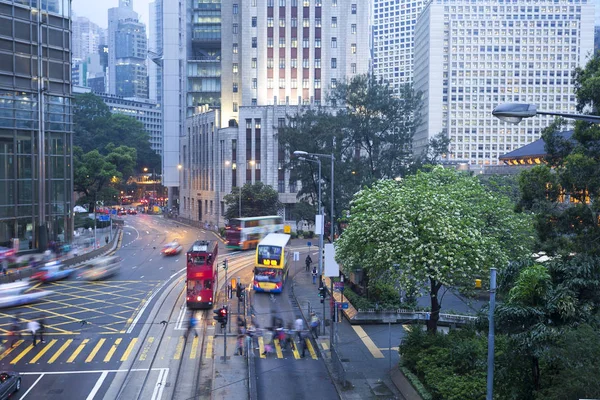 Carreteras ocupadas en Hong Kong — Foto de Stock