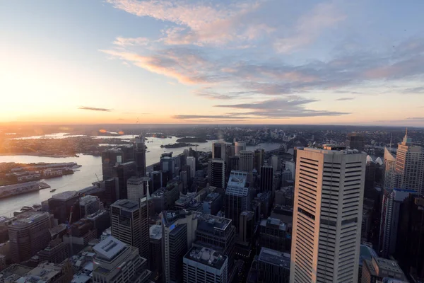 Aerial view of the Sydney skyline — Stock Photo, Image