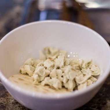 Çin yemeği, sıcak ekmek