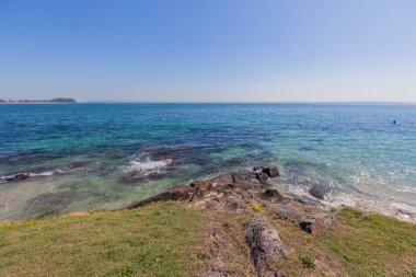 Güzel sahil, doğa, seyahat