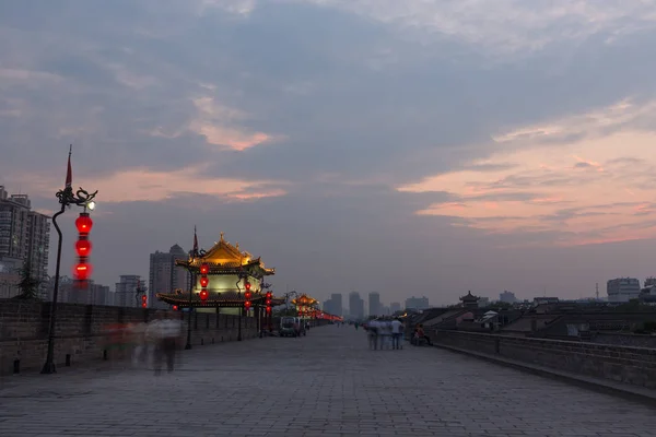 China Muro de la ciudad de Xian — Foto de Stock