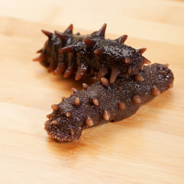 Chinese food raw materials, sea cucumber — Stock Photo, Image