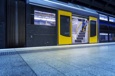 Sydney şehir metro istasyonu