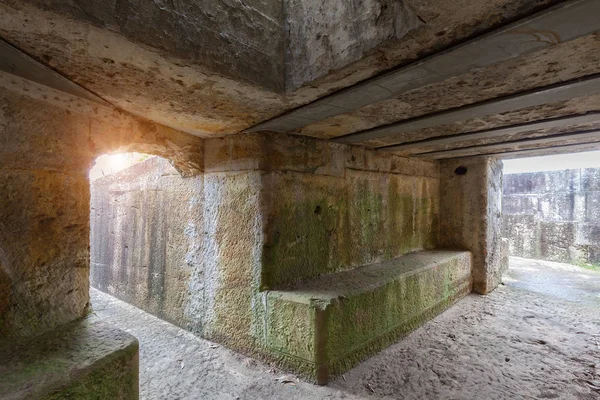 Cement underground tunnels — Stock Photo, Image