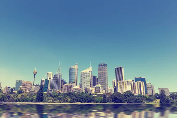 Sydney city skyline — Stock Photo, Image