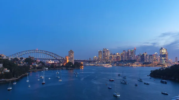 Sydney City Skyline — Stockfoto