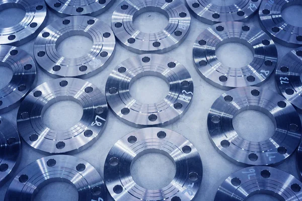 Semi - produtos acabados de instalações de processamento de metais — Fotografia de Stock