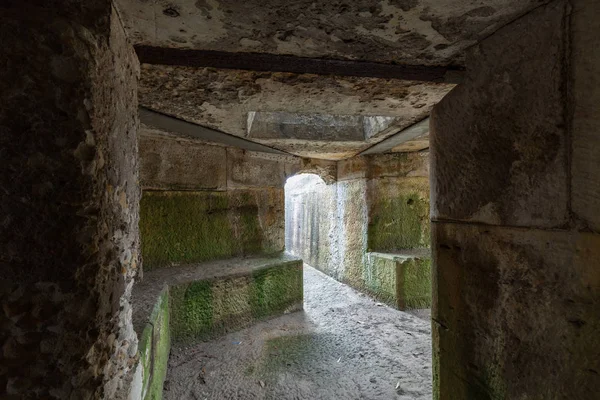 Túneis subterrâneos de cimento — Fotografia de Stock