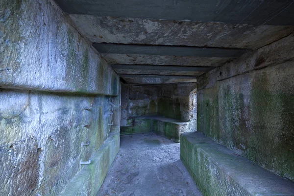 Cement underground tunnels — Stock Photo, Image