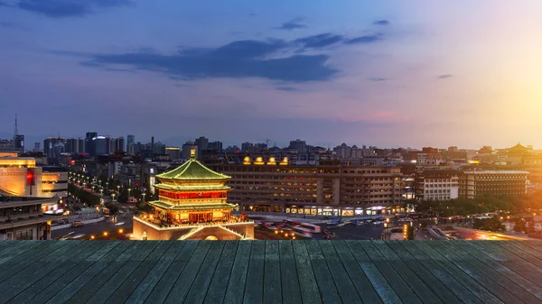 Čína je starobylé město Xi'an — Stock fotografie