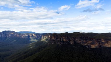 Sydney Blue Mountains, bulutlar, gökyüzü