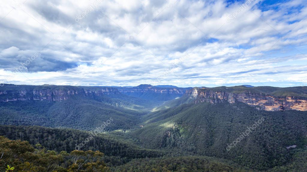 Sydney Blue Mountains, clouds of the sky