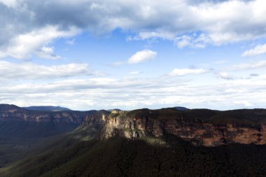 Sydney Blue Mountains, bulutlar, gökyüzü