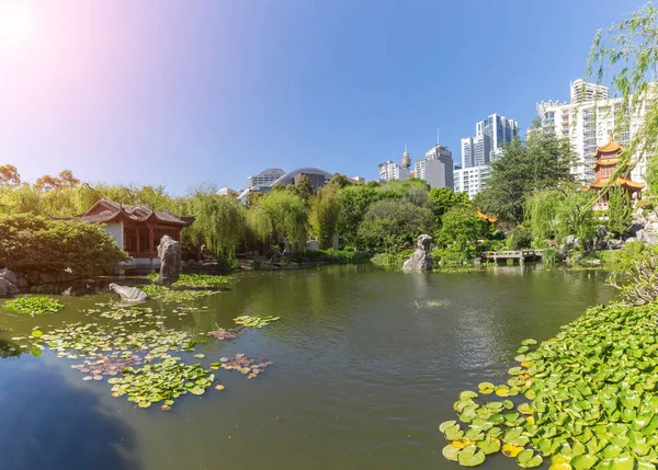 Sydney City Park, ogród przyjaźni — Zdjęcie stockowe