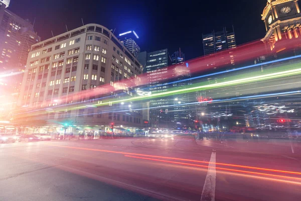 Sydney City út nyomvonal — Stock Fotó