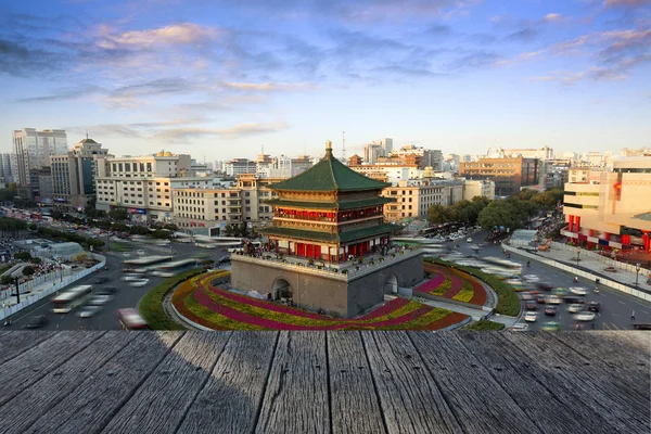 Xian Edificio Ciudad Urbano Viajes — Foto de Stock