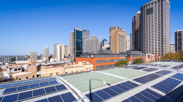 Sydney, şehrin güneş panelleri