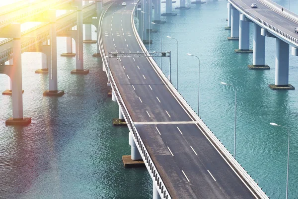 Deniz geçidi köprüsü, mimari