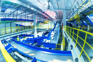 Mal sıralama çizgileri, endüstriyel