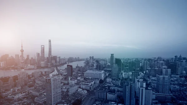 Çin Shanghai şehir manzarası