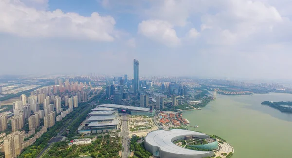 China New District Suzhou Jinji Lake — Stock Photo, Image